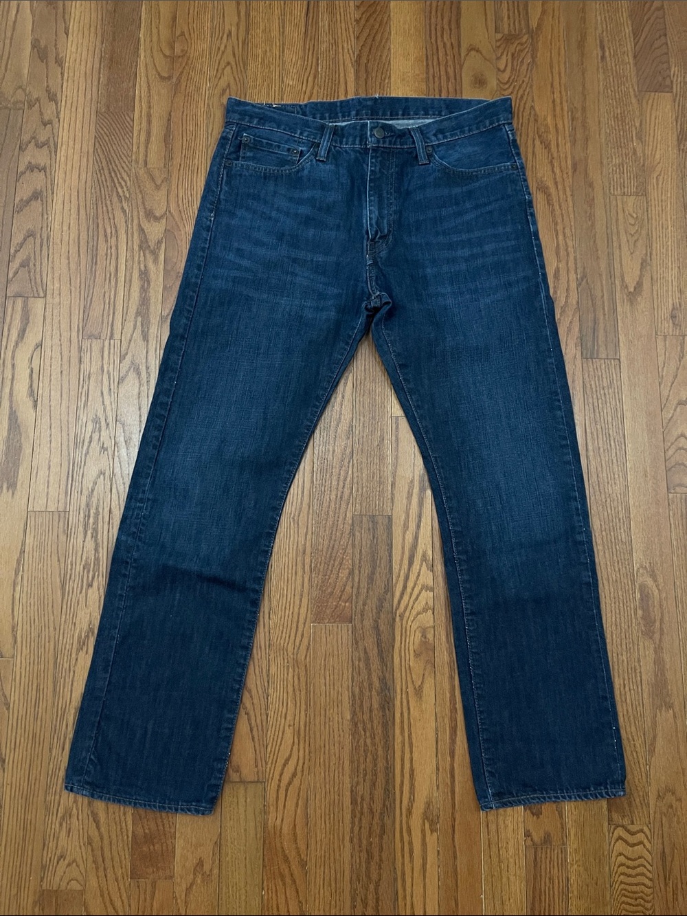 Levi's 513 Men's Dark Blue Straight Jeans